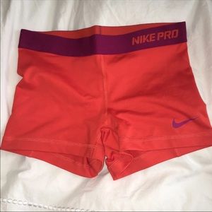 Nike pro shorts